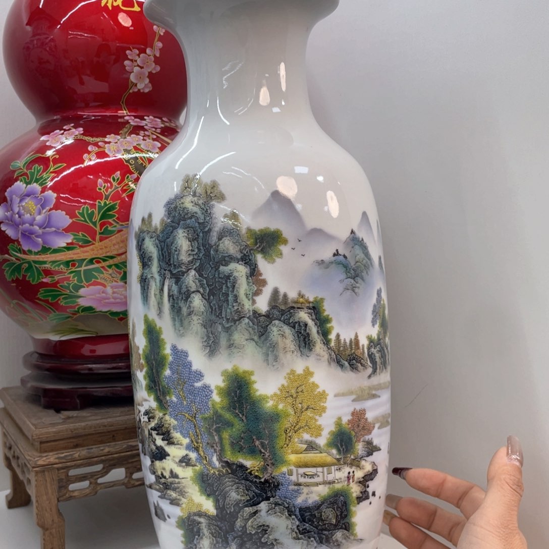 摆件景德镇陶瓷现代工艺品摆件