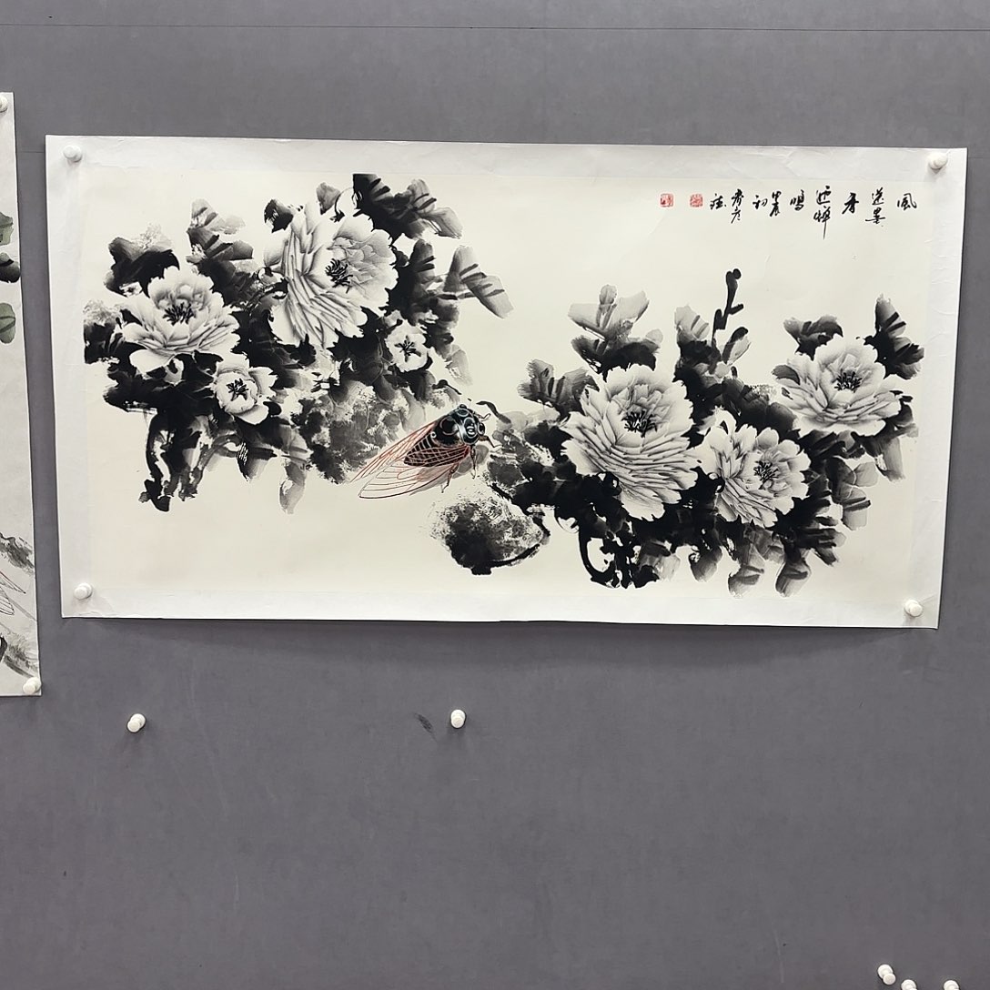 国画亲笔手绘原创