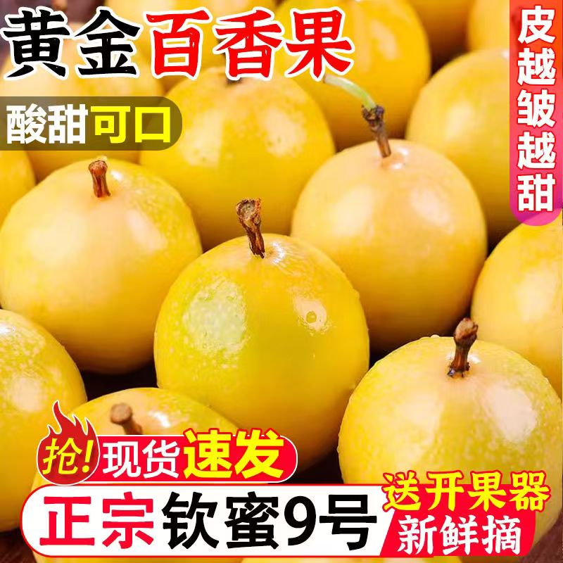 【17个装】正宗钦蜜九号黄金百香果现摘现发