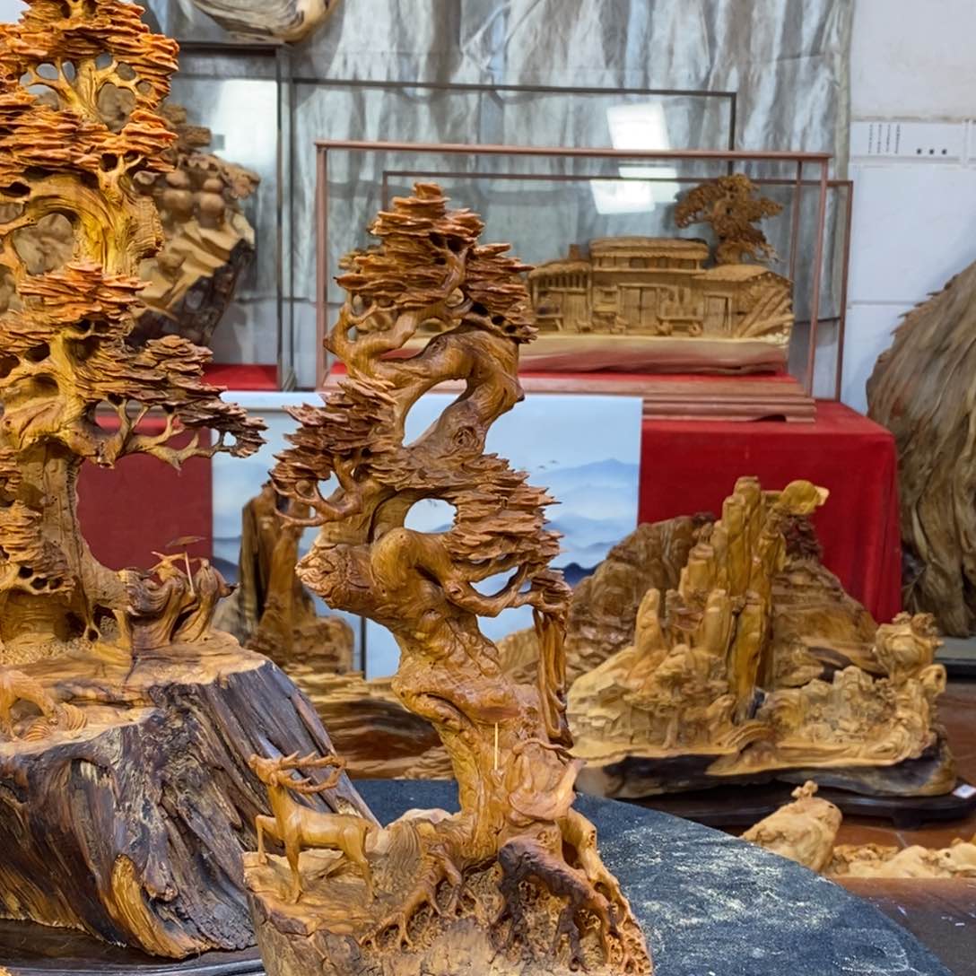 柏木（崖柏）太行崖柏，意境摆件