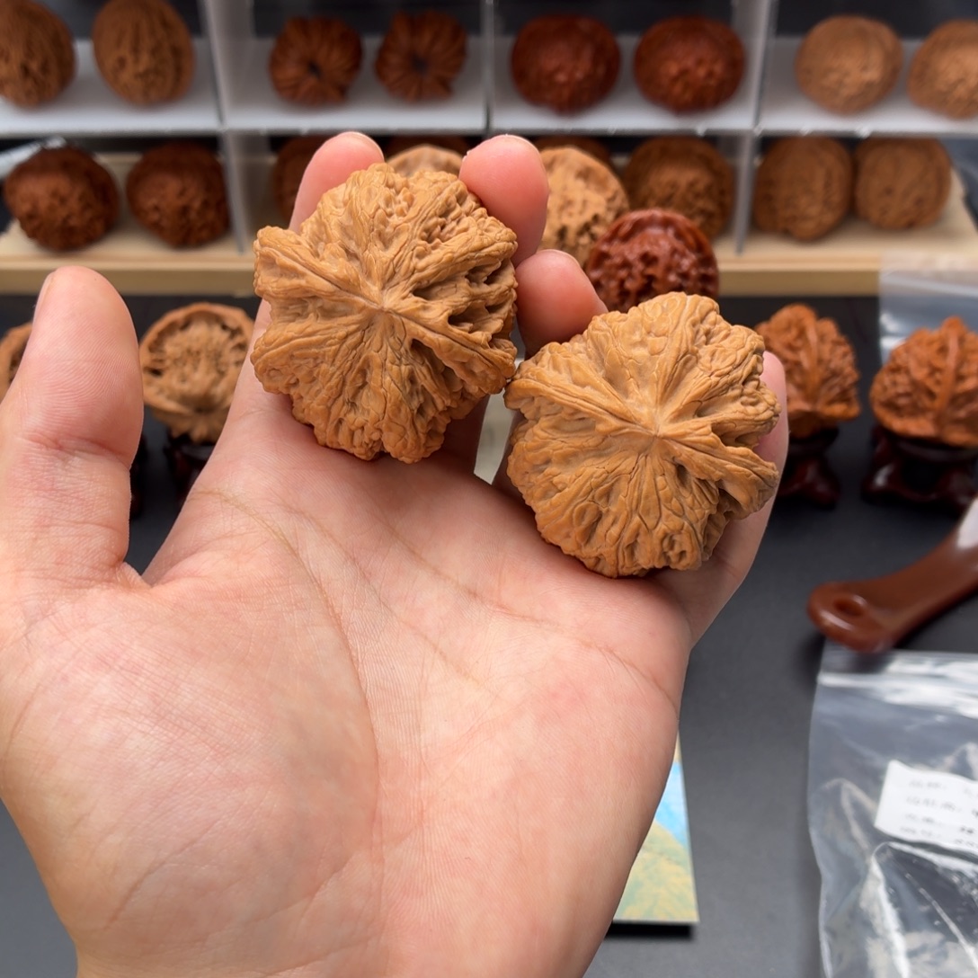 把件文玩核桃大粗筋47/49/41全品