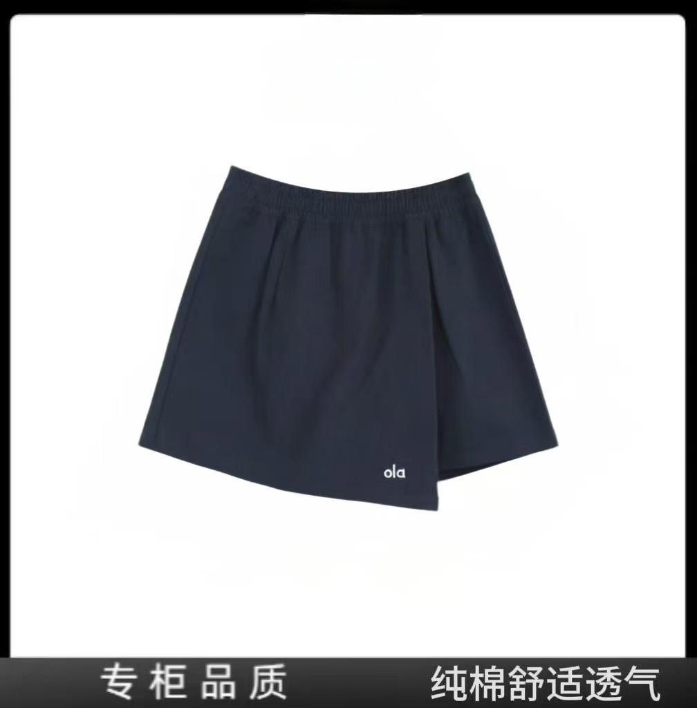 「韩单」2025新款时尚百搭纯棉专柜品质休闲运动遮胯 A 字裤裙