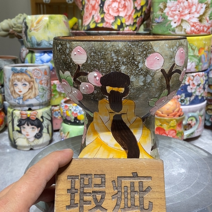 景德镇艺术手绘作品