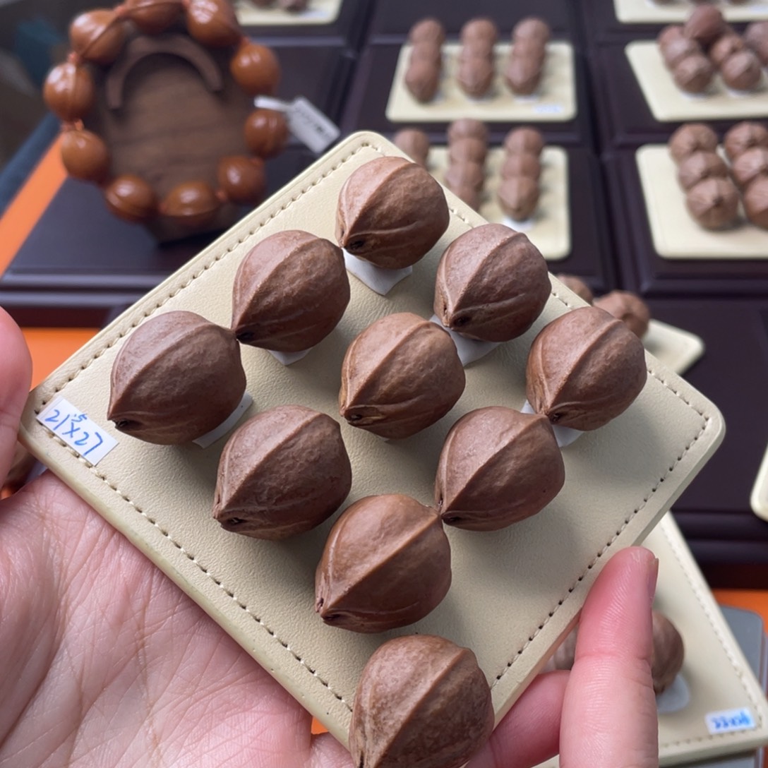 达***隆橄榄核手串/手链21.527梅林铁核定制散籽