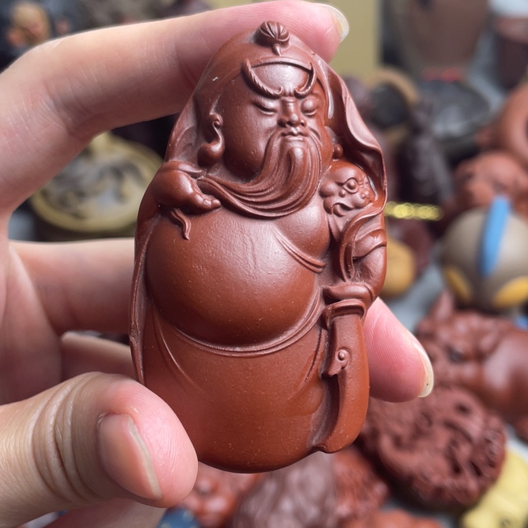 紫砂茶宠紫砂瑕疵