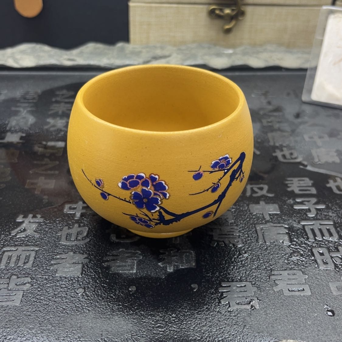 【闪购商品】紫砂茶壶喜上眉梢主人杯发四杯