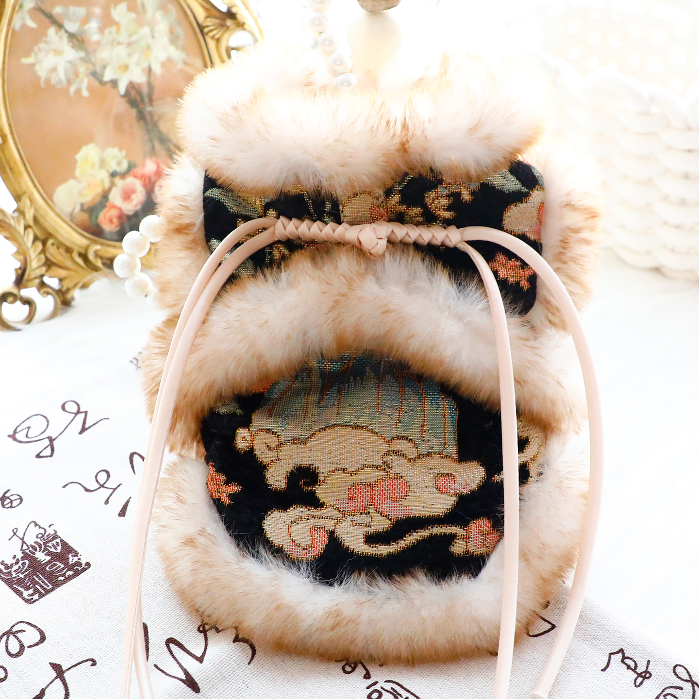 狗狗衣服秋冬装厚款猫咪公主唐装茶言新中式小型犬泰迪宠物7594