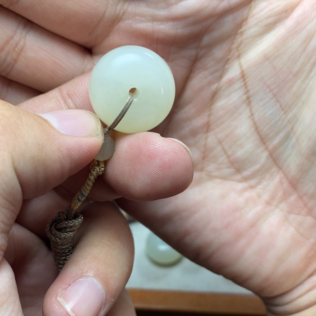 和田玉未镶嵌吊坠(不含链)