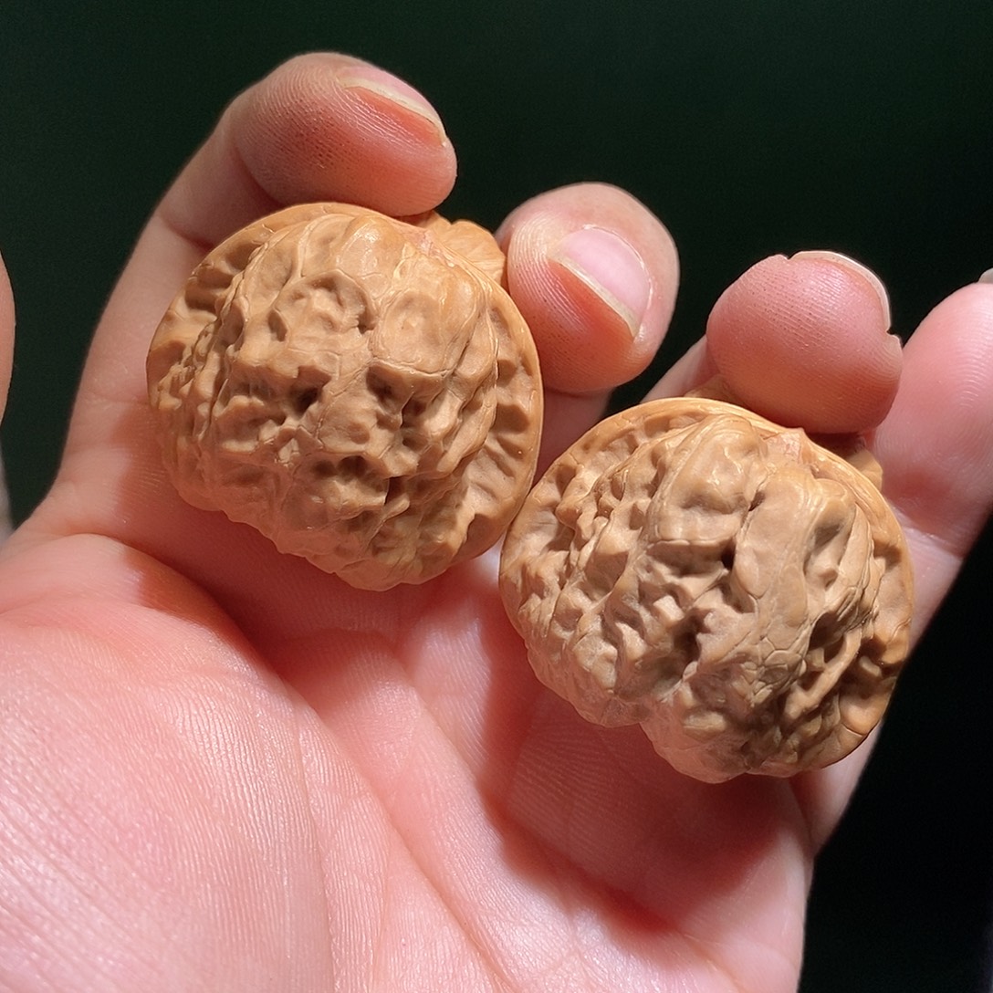 把件文玩核桃39肚蛤蟆头