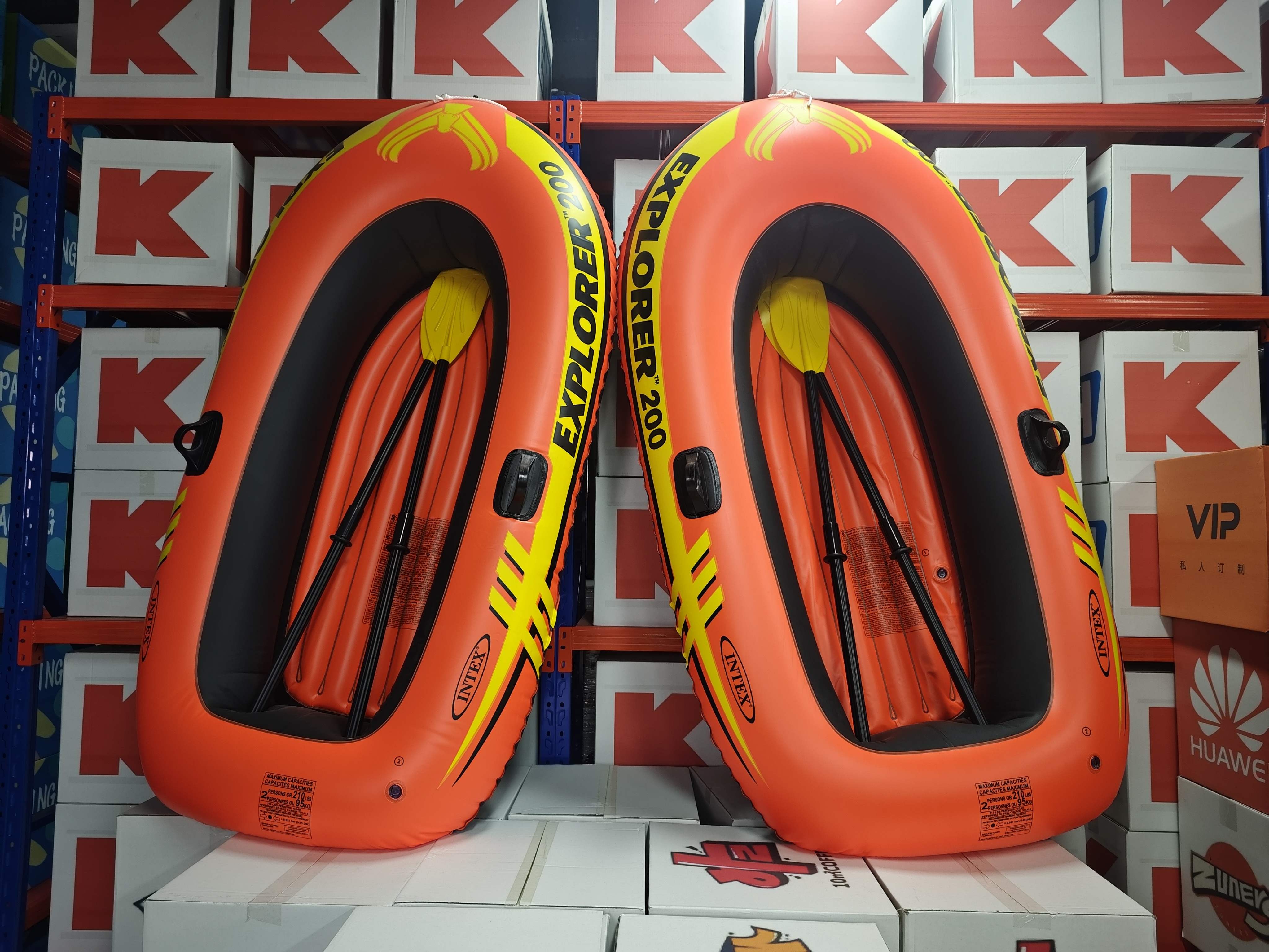 加厚充气皮划艇可用于钓鱼冲浪漂流的水上小船