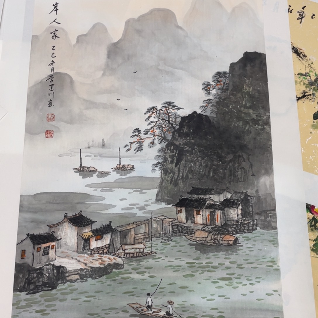 国画李建川老师作品欣赏