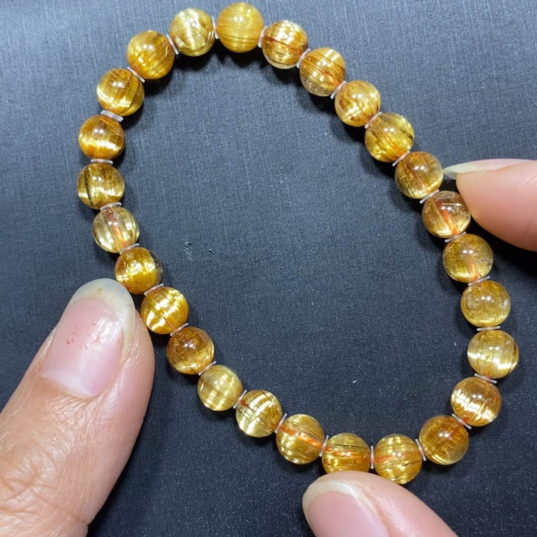 水晶手链未镶嵌钛晶