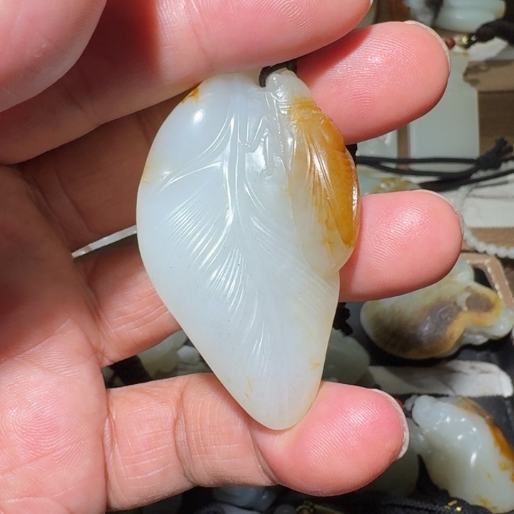 吊坠(不含链)未镶嵌和田玉虹*来