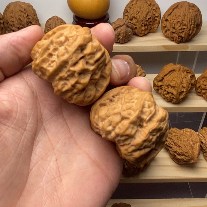 把件核桃42尺蛤蟆头一物一图