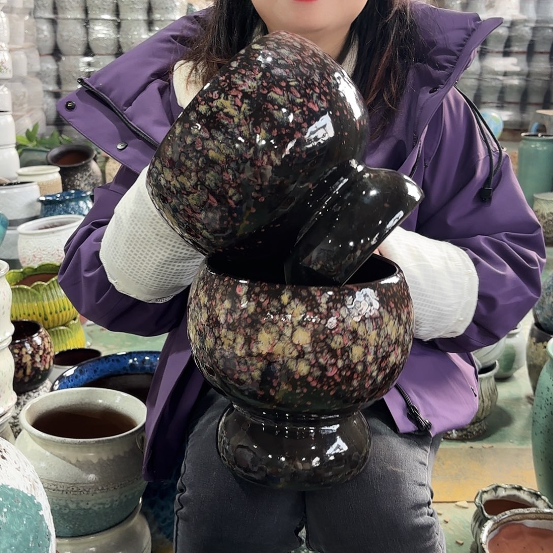 正品两个高20/18红陶