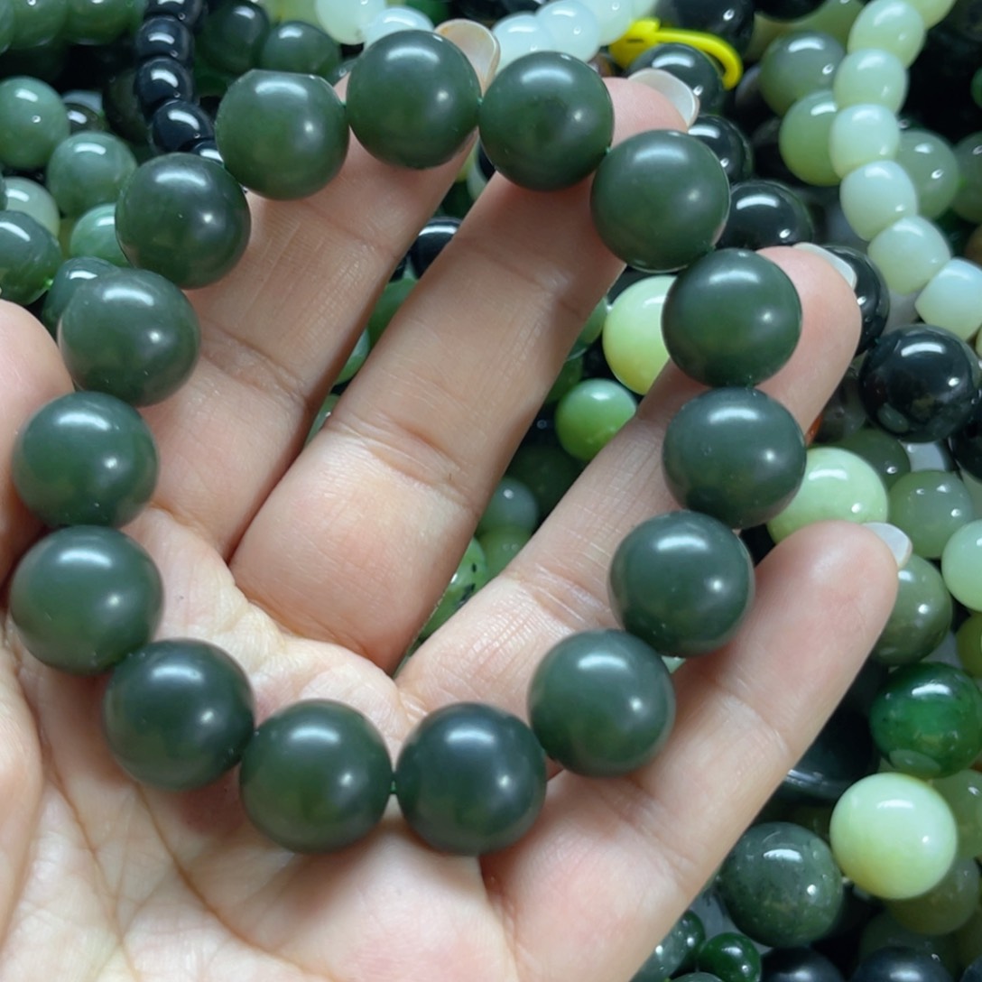 和田玉手链未镶嵌