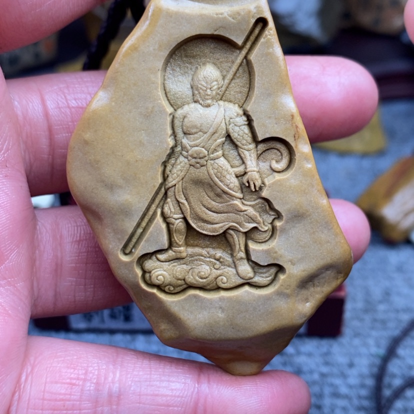 【闪购商品】原石雕刻手把件