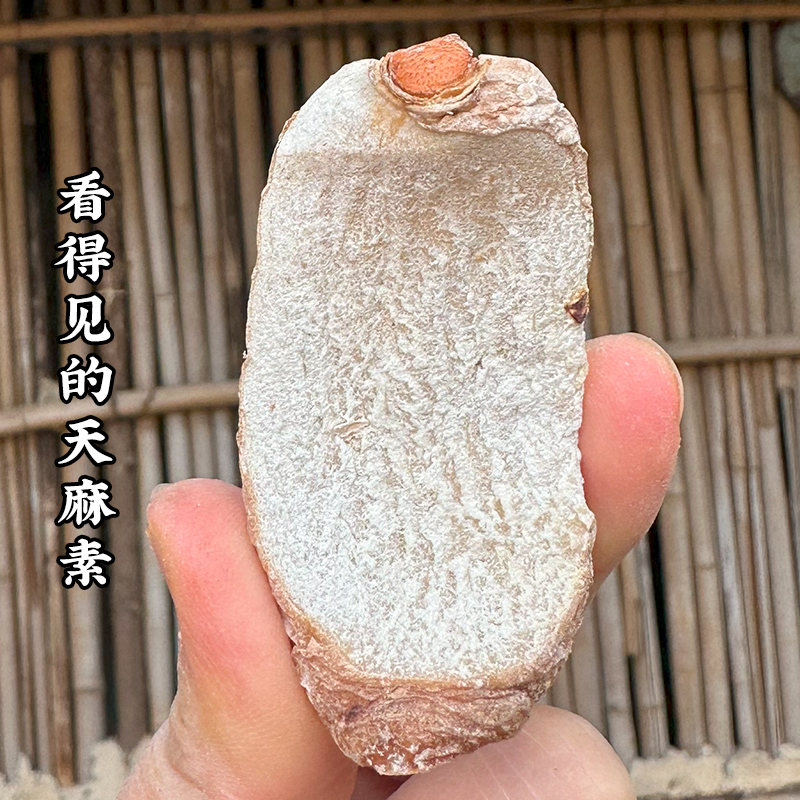 乌天麻片高品质高端送礼炖汤料云南天麻鱼头汤君愉小草坝天麻