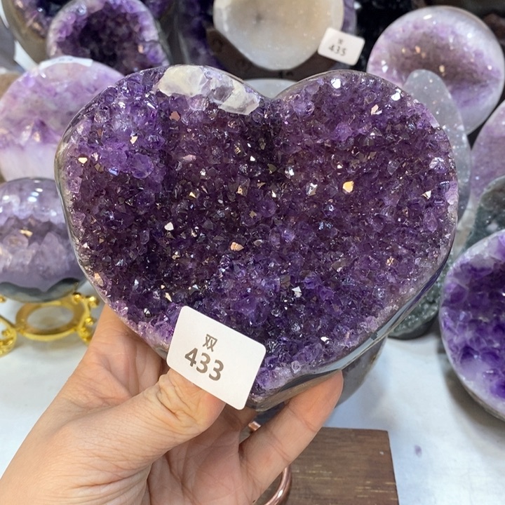 水晶大型摆件（非配饰）未镶嵌方解石