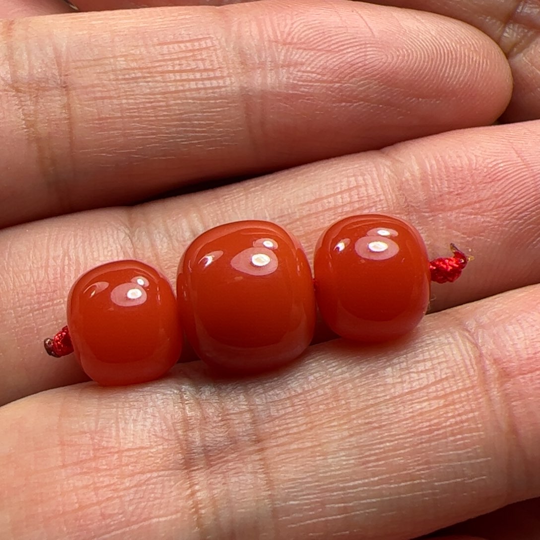南红玛瑙珠子未镶嵌