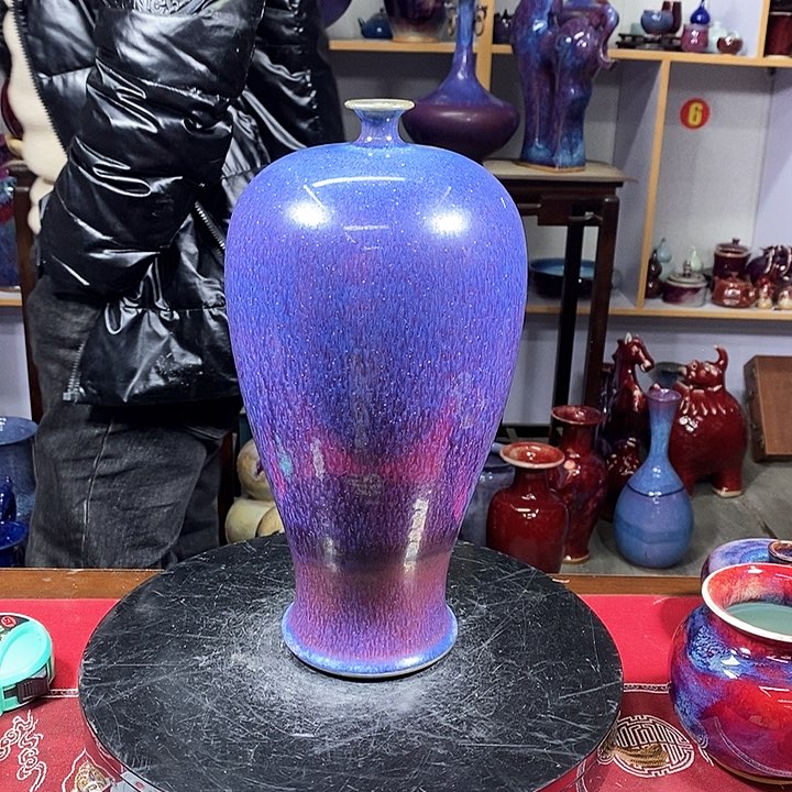 瓶中国神垕精品钧瓷