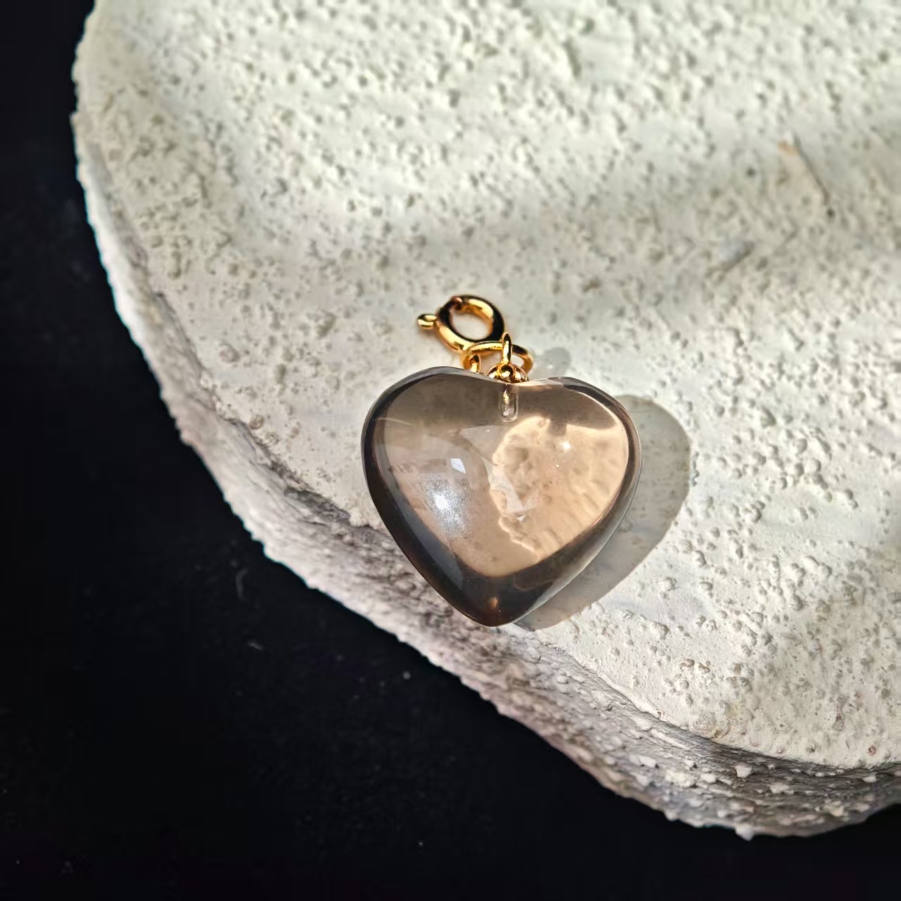 【爱心】水晶吊坠多样性其一发货