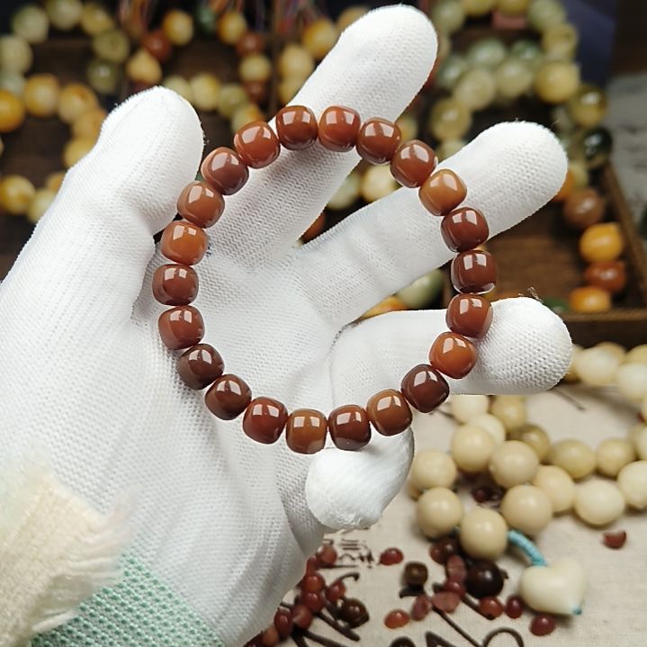 菩提根/象牙果手串B104
