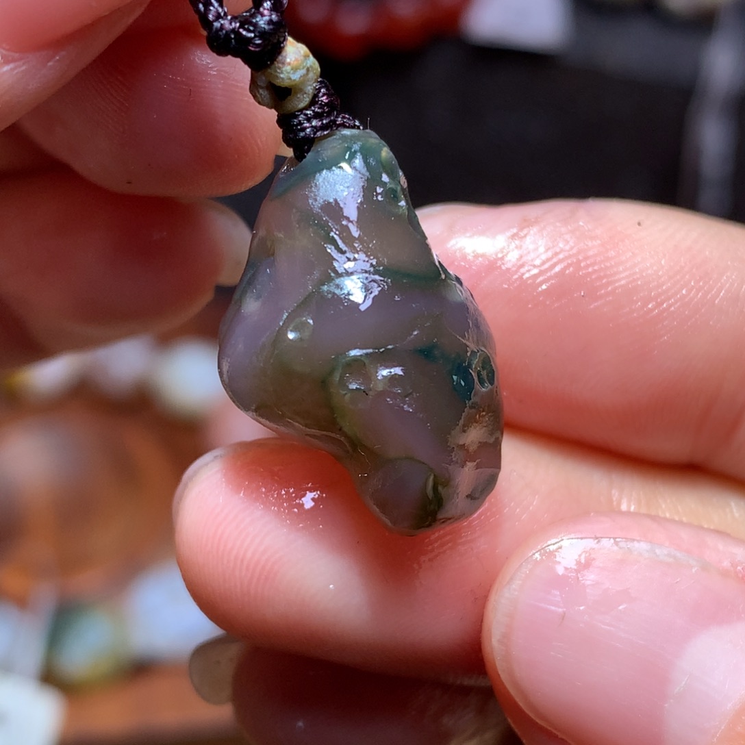 未镶嵌玛瑙/玉髓珠宝半成品