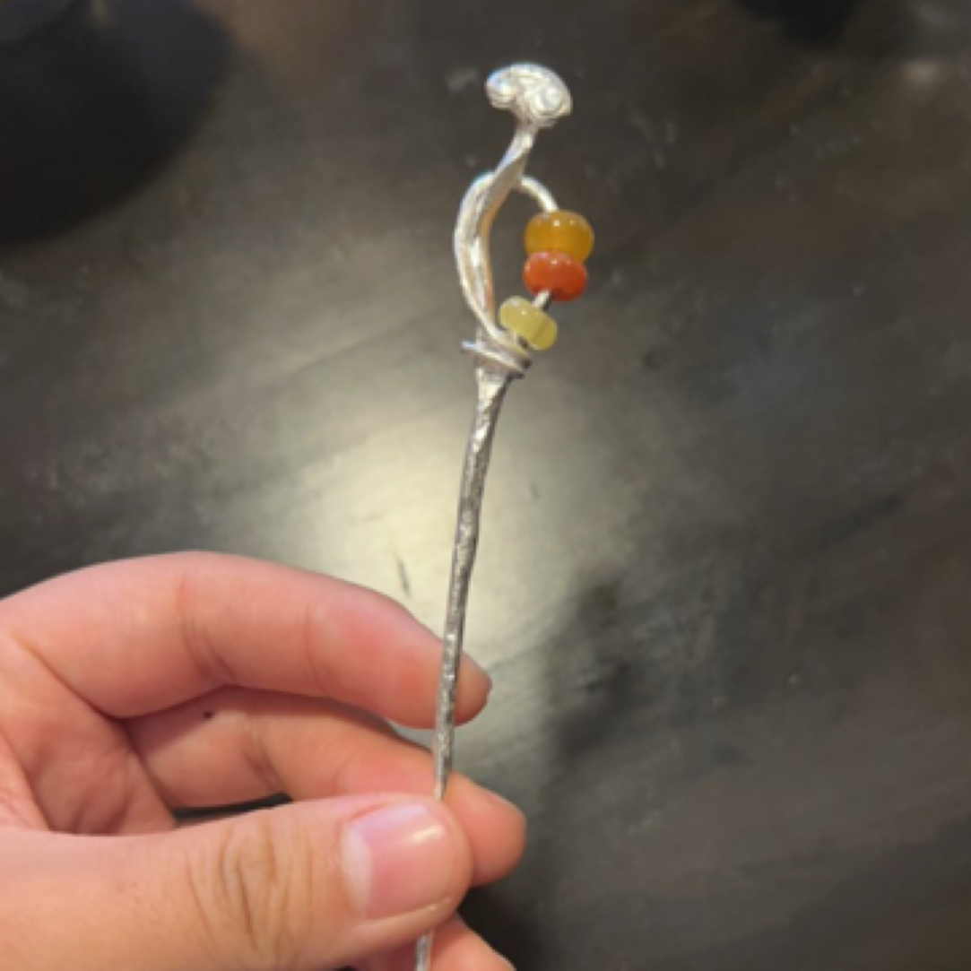 纯银茶针 溪元商店