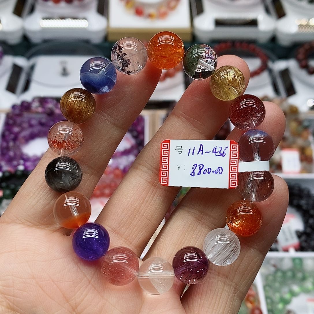 水晶手链未镶嵌水晶