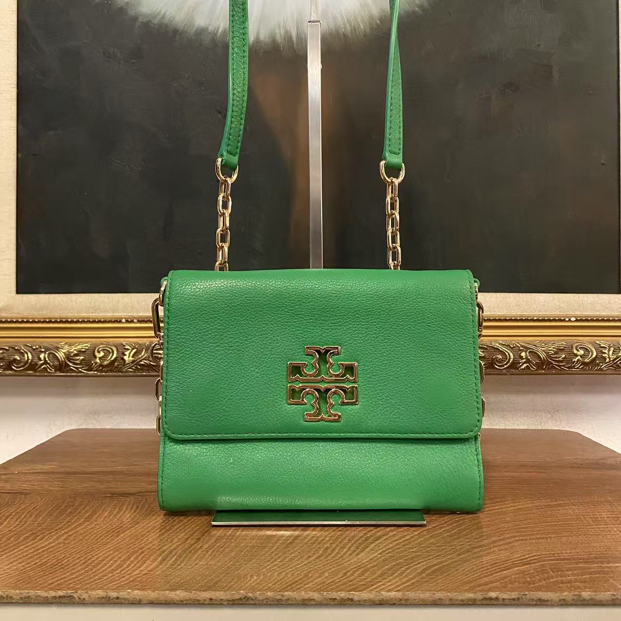 95新 TORY BURCH/汤丽柏琦 TB斜跨包/经典单肩包000811