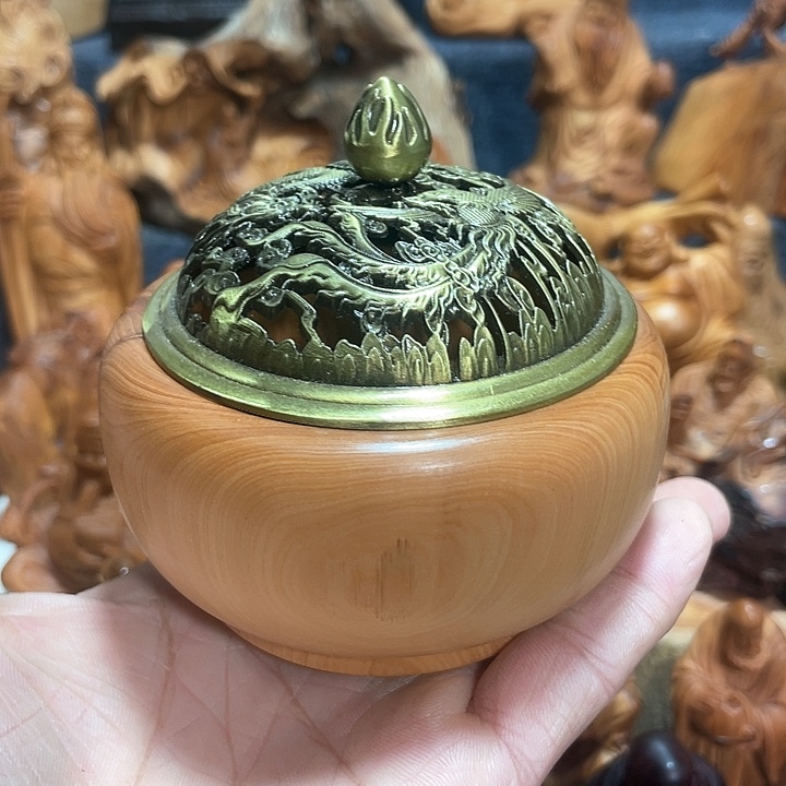 柏木（崖柏）手把件手把件手把件