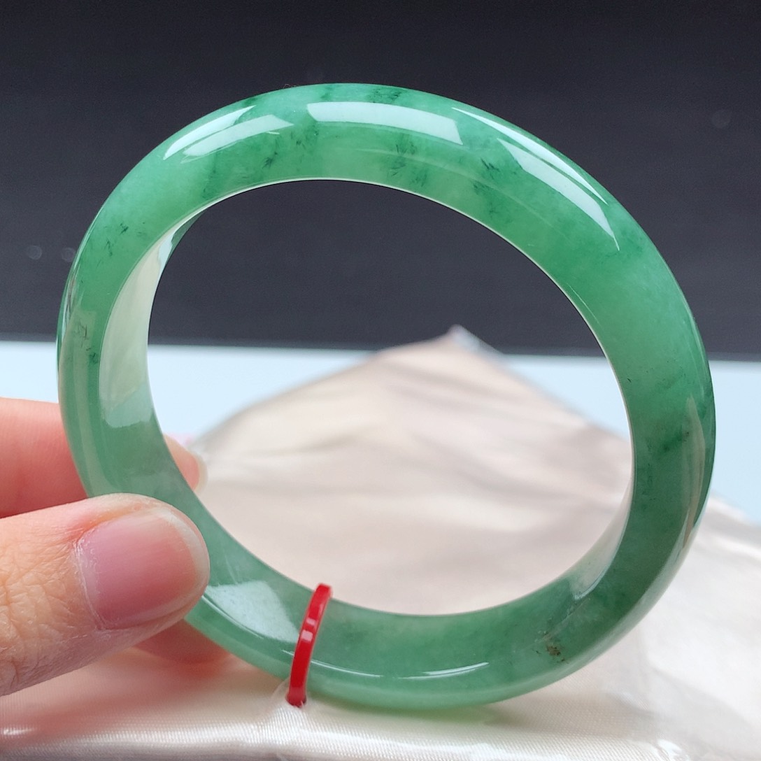 未镶嵌手镯翡翠22055 手镯