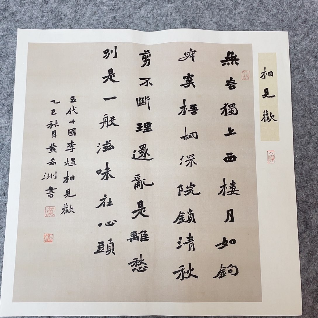 书法国展书家黄希洲46×46