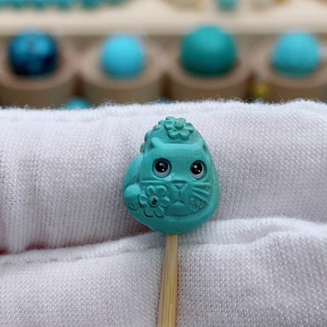 绿松石珠宝奇石未镶嵌