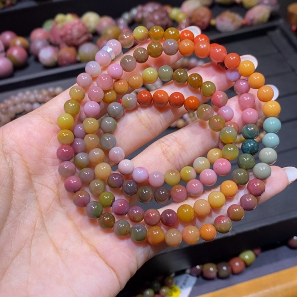 【闪购商品】未镶嵌手链玛瑙/玉髓盐源玛瑙