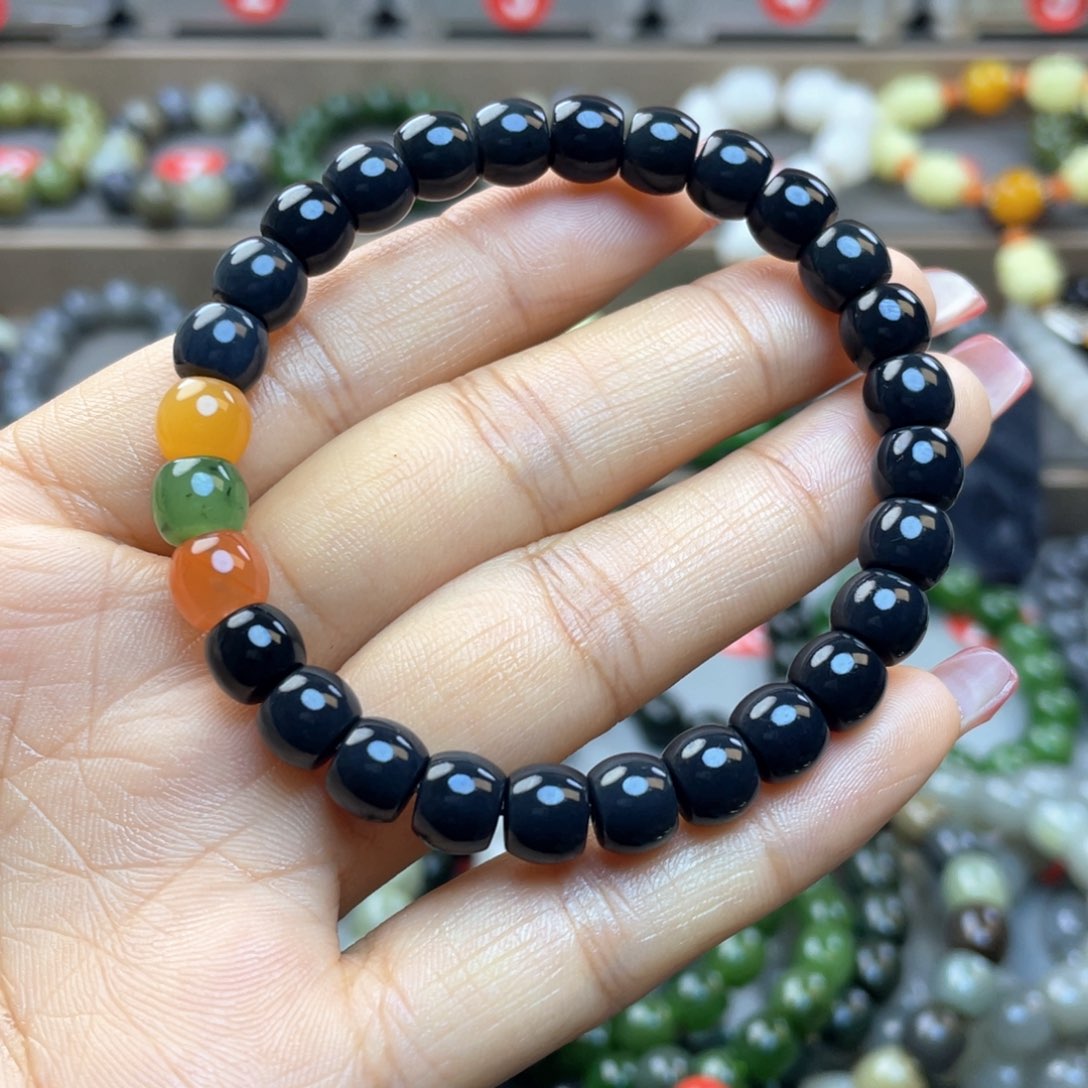 和田玉手链未镶嵌