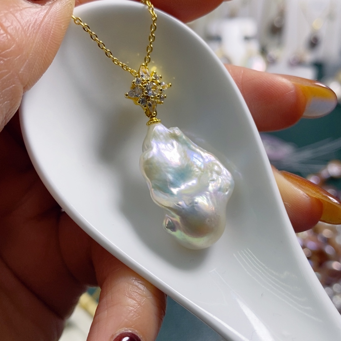 淡水珍珠颈饰未镶嵌