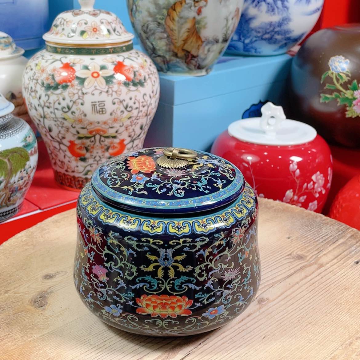 【闪购商品】罐陶瓷茶叶罐密封罐