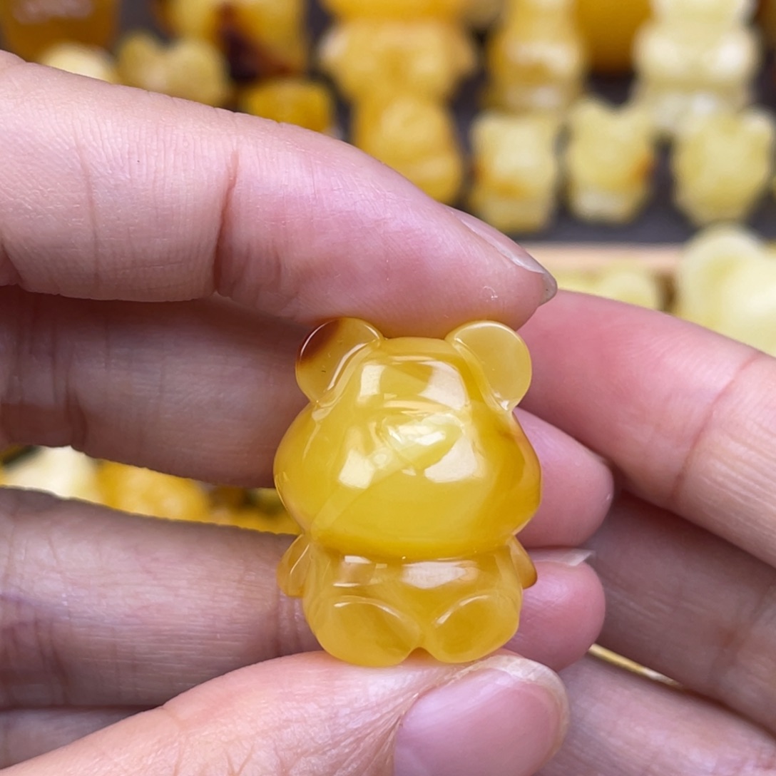 未镶嵌琥珀裸石蜜蜡