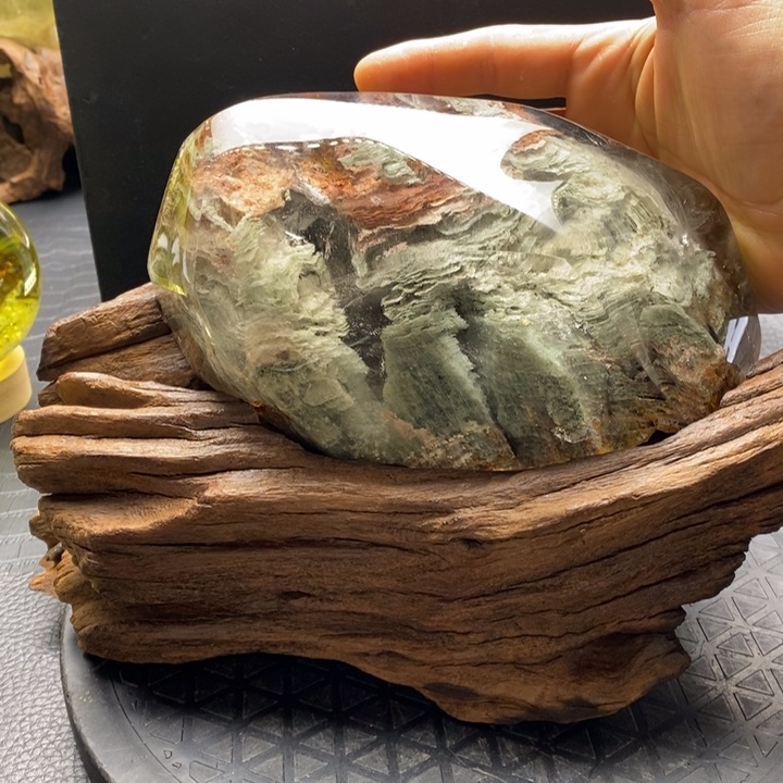 水晶天然水晶居家办公摆件未镶嵌