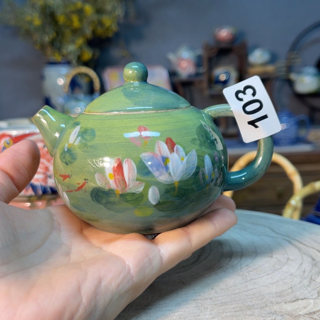 杯素浅陶瓷手工手绘