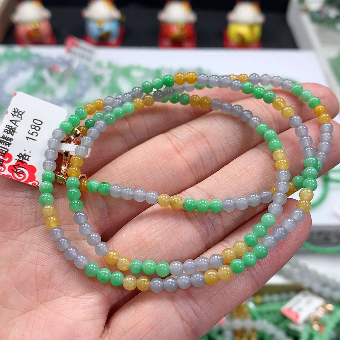 翡翠手链未镶嵌翡翠
