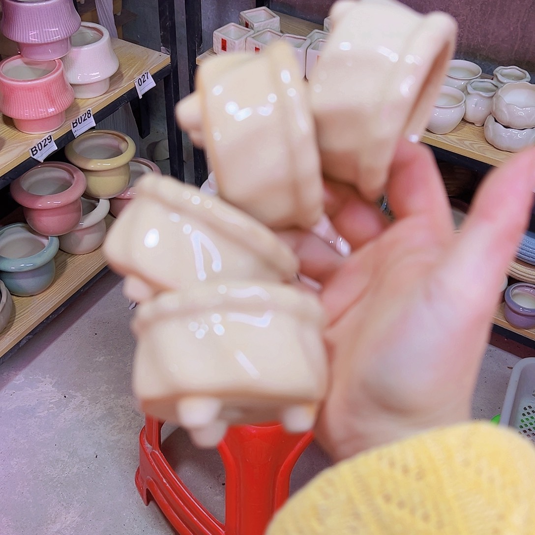 陶瓷花盆当场凑满12包邮