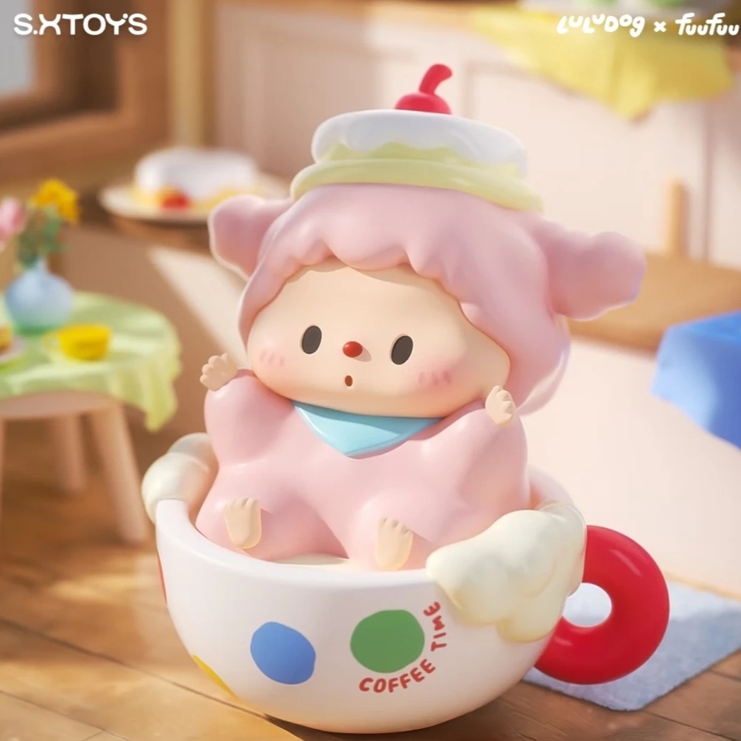 【拆盒】噜噜狗宅家日记系列潮玩手办盲盒