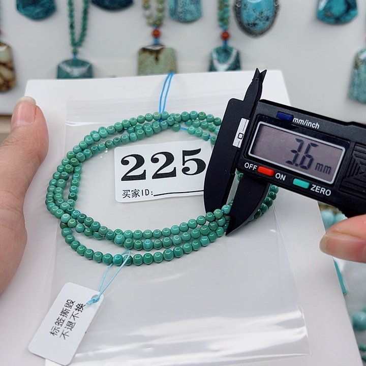 绿松石颈饰未镶嵌