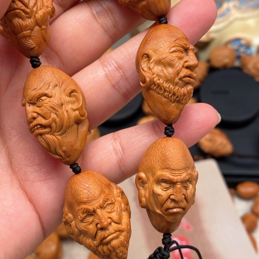 【闪购商品】橄榄核吊坠橄榄手工雕刻工艺