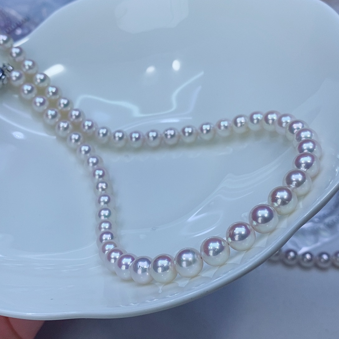 海水珍珠颈饰银S925镶嵌