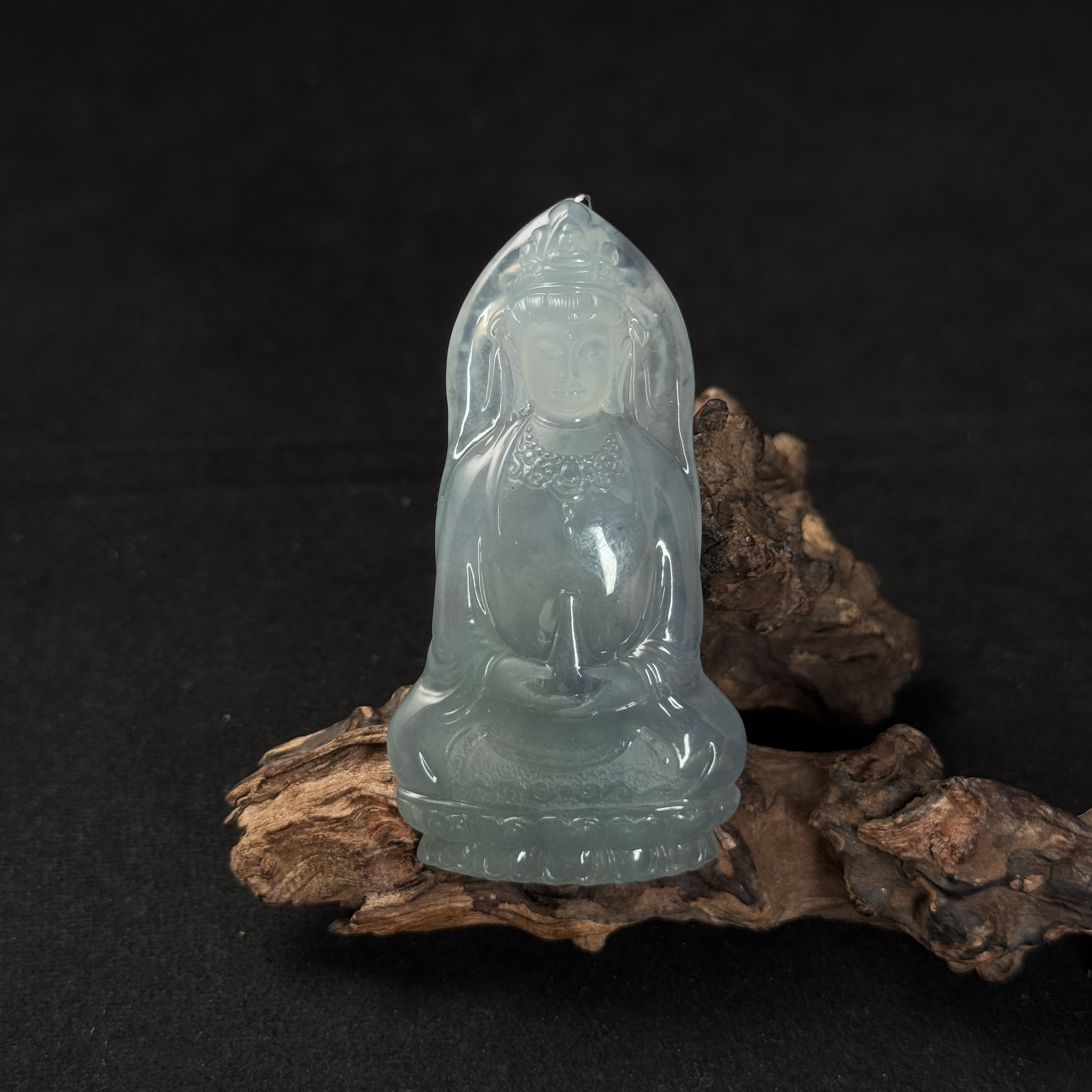 【诚翠拍品第九十三期午】翡翠98吊坠zxg120072