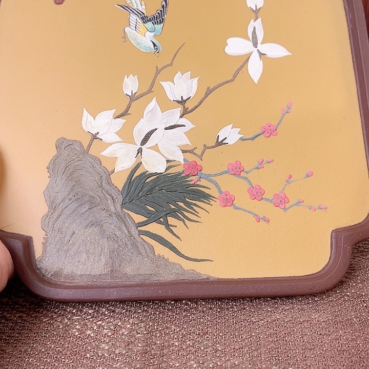 泥绘壶承也叫干泡台